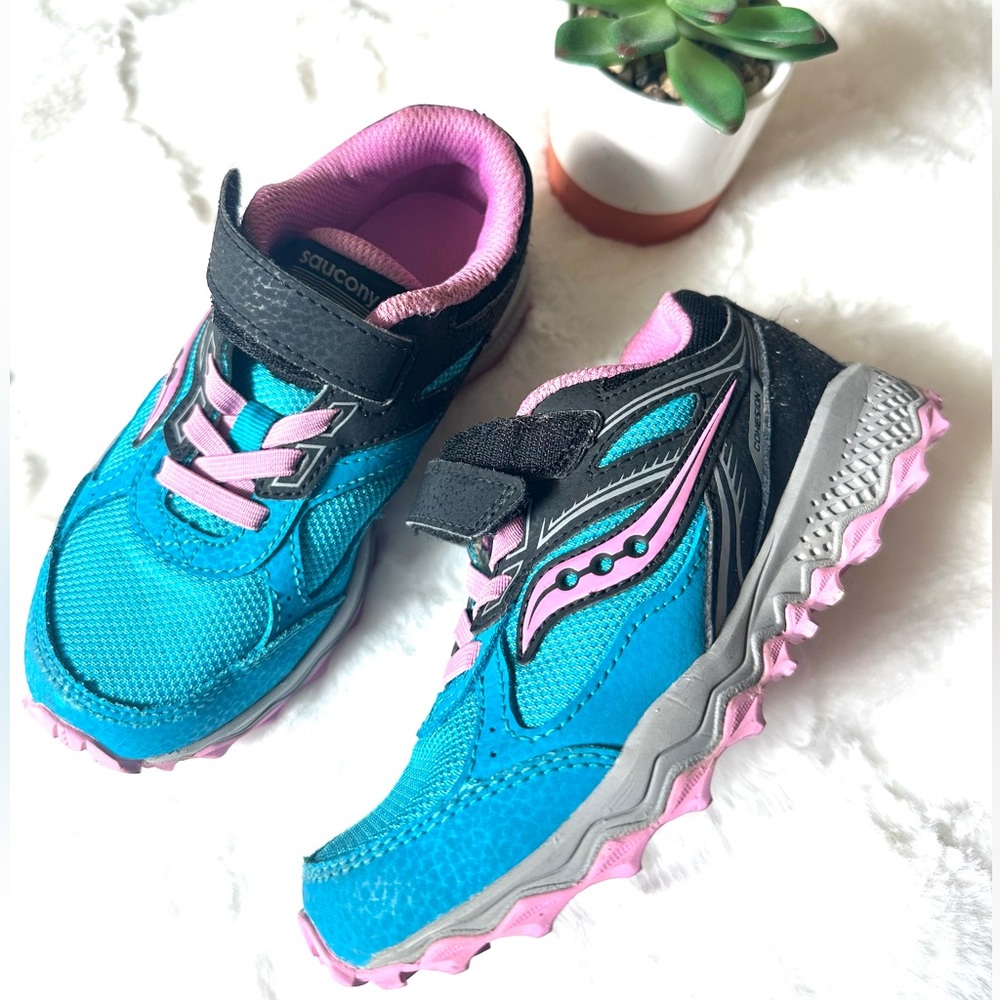 Saucony Cohesion 14 Little Kids Trail Sneaker